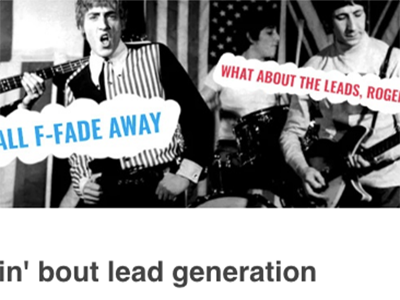 Talkin' bout lead generation