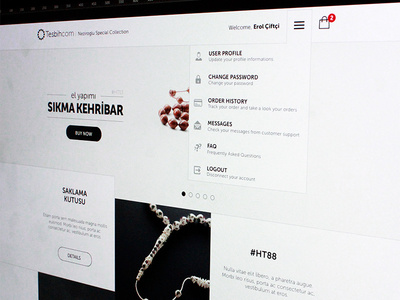 e-commerce default page