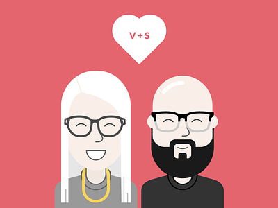 ValandSam's Day 2016 avatar beard couple flat glasses head