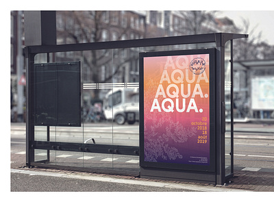 Aquariun Tropical, Palais de la Porte Dorée; identité visuelle branding design illustration logo minimal typography vector