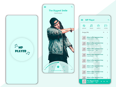 Music App UI design