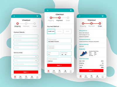 Online Payment System App UI Design. adobe xd. app design app ui design e commerce app online payment uiux design