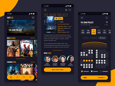 Movie Theater Booking App