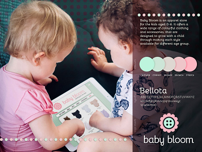 Baby Bloom - logo and branding