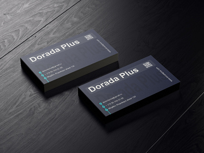 Business Cards for Dorada design illustration typography vector