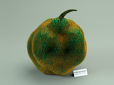 Imaginary Fruit 03 3d 3d art c4d c4dart cinema 4d cinema4d modeling render sculpture tutorial
