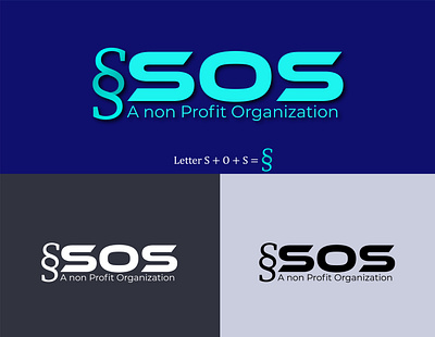 SOS Logo a Concept for Letter S, O and S app icon branding branidentity logo logo design minimal minimalist logo mordern logo organization sos