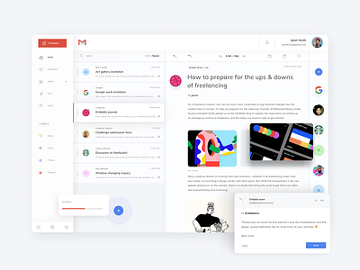 gmail redesign