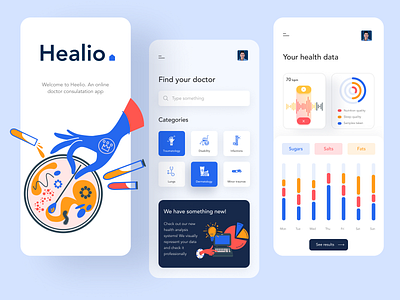 doctor app design app app design bright doctor hospital interface ios design medical medicine minimal mobile mobile ui modern ui ui design uiuxdesign userinterface ux design