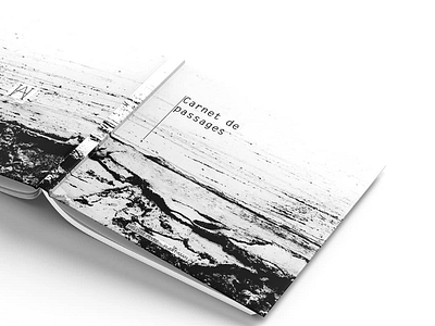 Carnet de Passages abandoned art art book black and white book book cover cover disused edition editorial design layout photographer photography publishing house texture urbex