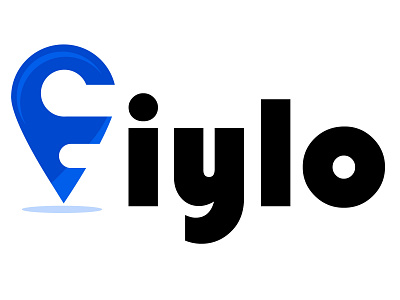 Fiylo - Logo Design abstract app branding clean design icon identitydesign illustration location logo logo design lost mark minimal technology typography