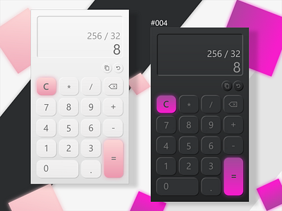 Daily UI #004, Calculator