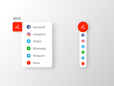 Daily UI #010, Social Share