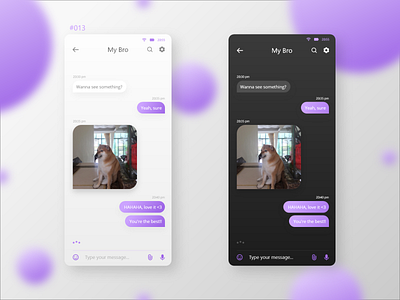 Daily UI #013, Direct Messaging