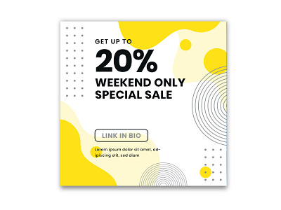 Stylish Gradient Weekend Special Sale Web Template add design art banner branding design flat graphic design illustration new web