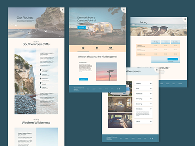 Holiday Service Website desktop desktop design footer menu web webdesign