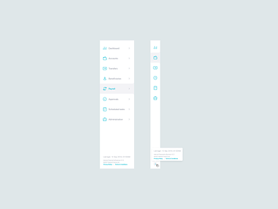 Navigation UI Elements branding design flat icon styleguideline typography ui ui design
