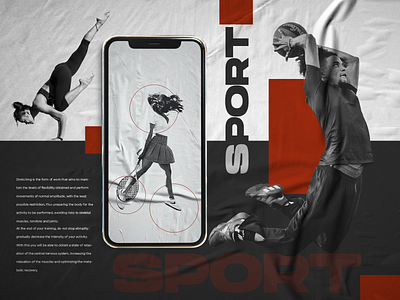 Layout | Sport art design art direction art direction design design layout mobile design photoshop social media sport sports art sports design