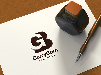 Gerryborn Ventures Logo Design design icon logo vector