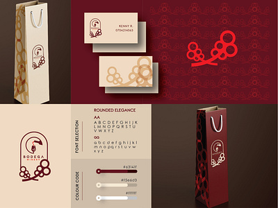 Bodega Winery Brand Identity branding design