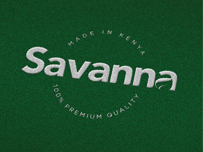 Savanna Apparel logo brand identity logo design