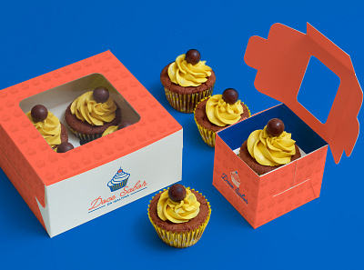 Doce Sabor Da Isaltina Pastry Shop Packaging Design branding brands cupcake graphicdesign packaging pastry shop