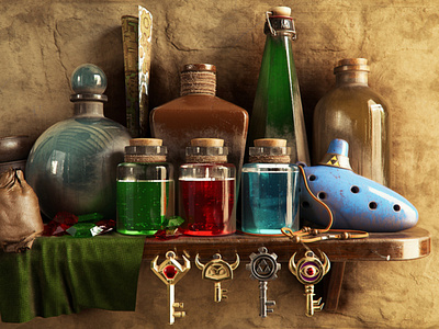 Zelda Still life