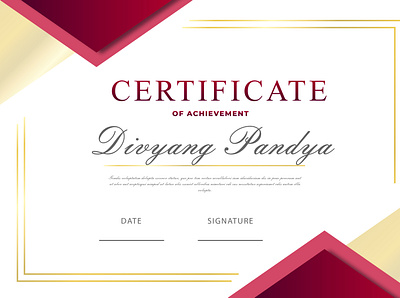 Certificate Design certificate certificate design certificates certification certified design graphicdesign illustration