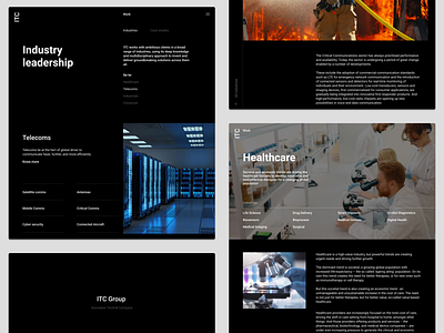 Innovation Technology Company (ITC) - Website Design