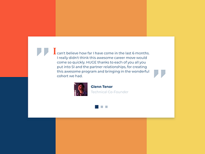 Testimonials UI Example