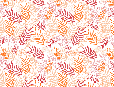 Leaves pattern. design flat illustration illustrator pattern pattern art pattern design surface design surface pattern surface pattern design vector