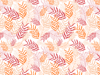 Leaves pattern.