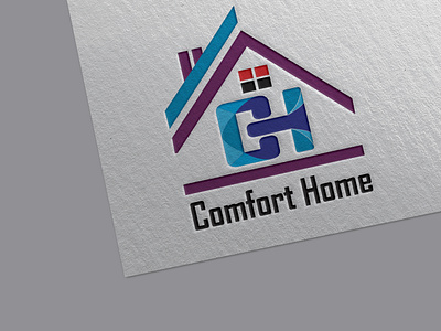 Comfort Home logo design
