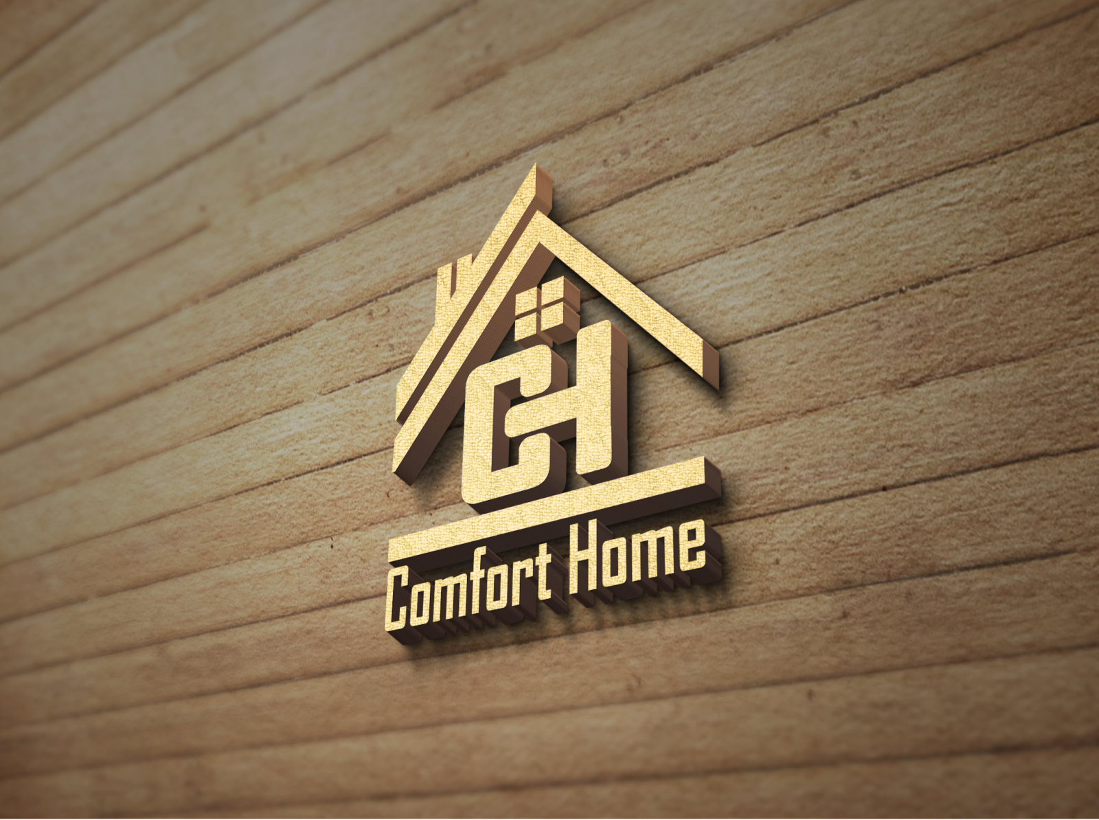 Comfort Home logo design by MD. MIRAJ HOSSAIN on Dribbble