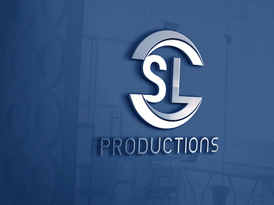 SL Production logo design