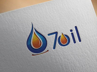 The 7 oil Company Logo business logo company brand logo company logo logo logo design concept logo designer logodesign modern logo unique logo unique logo design