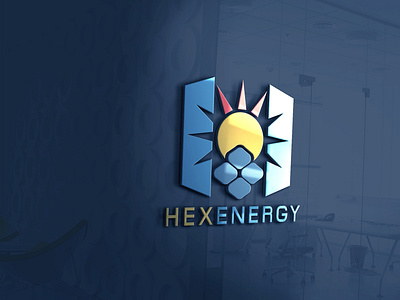 HEX ENERGY Logo Design business logo company logo logo design logo design branding logo design concept logo designer minimalist logo modern logo unique logo unique logo design