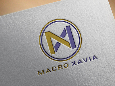 MACRO XAVIAA logo design