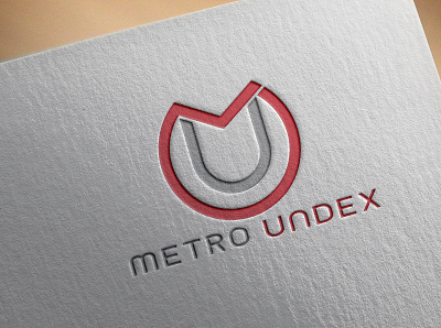 METRO UNDEX logo design business logo company logo logo design logo design branding logo design concept logo designer minimalist logo modern logo unique logo unique logo design