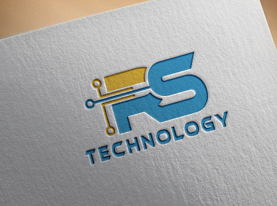 RS Technology logo design business logo company brand logo company logo logo design logo design branding logo design concept logo designer minimalist logo modern logo typography unique logo unique logo design