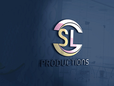 SL Production logo design