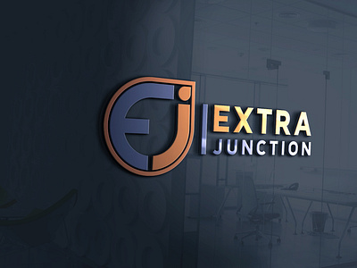 EJ Letter Logo Design