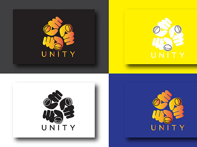 Unity Logo Design By Md Miraj Hossain On Dribbble