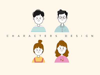 Character branding design illustration ui vector