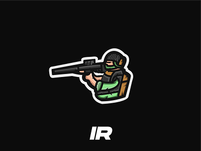 Soldier Mascot Logo