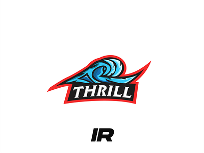 Thrill Mascot Logo