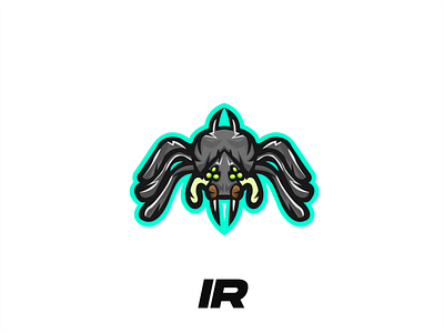 Spider Mascot Logo app branding design icon illustration logo typography ui ux vector