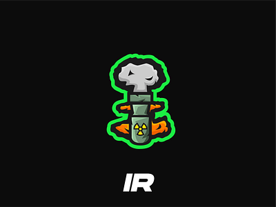 Nuclear Mascot Logo