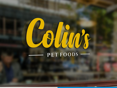 Colins 2020 logo 2020 pet logo branding design graphics designer icon logo logo design new logo design pet food logo pet logo typography vector