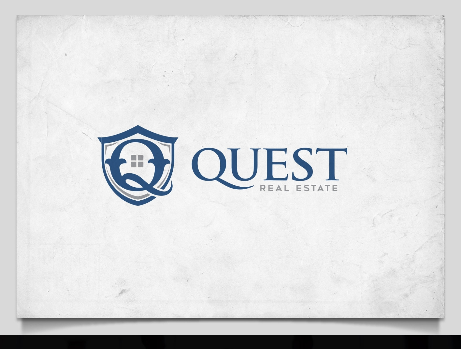 Quest Real Estate Logo Design by Sara on Dribbble